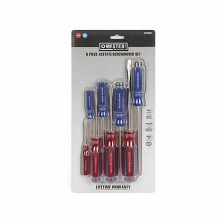 HANGZHOU GREAT STAR INDUSTRIAL Master Mechanic Acetate Screwdriver Set - 8 Piece 270869